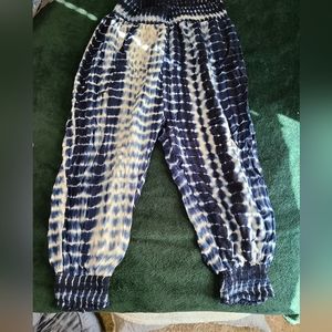 Tie dyed pants